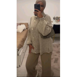 Cardigan boton