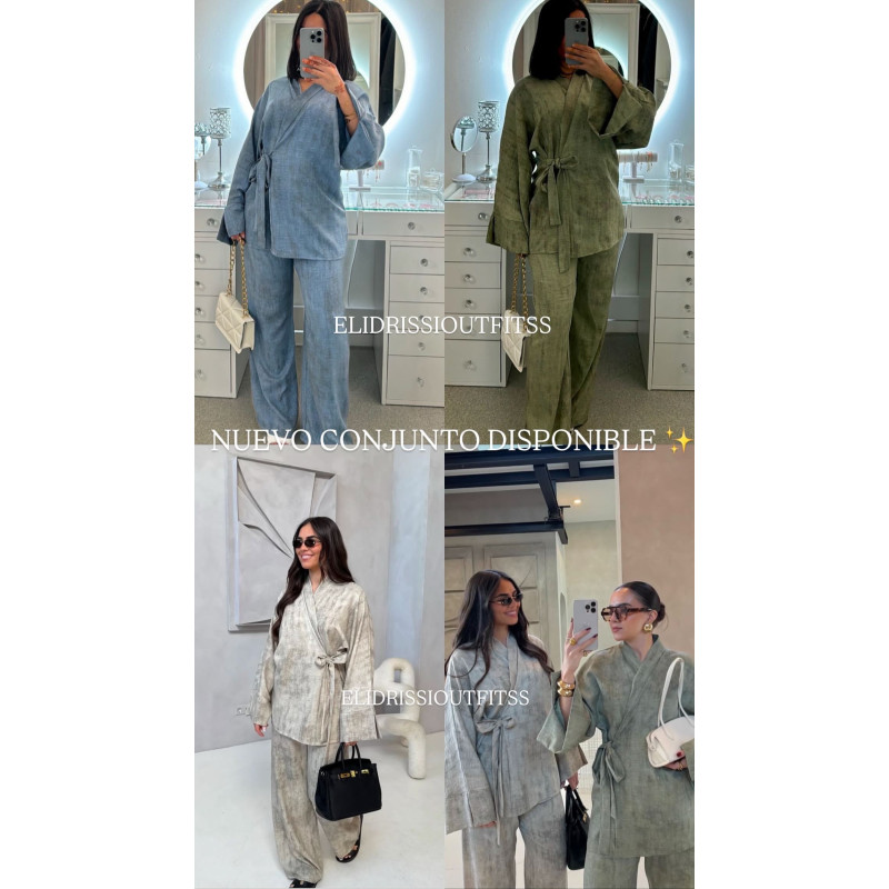 Conjunto lazada Conjunto lazada