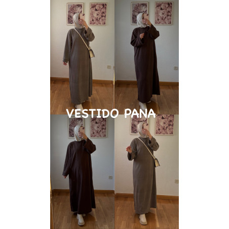 Vestido pana